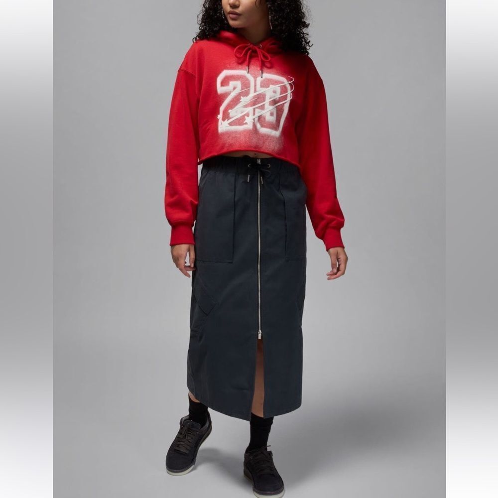 Jordan Chicago Cargo Midi Skirt Zipper